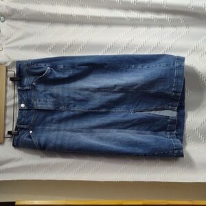 Sonoma Blue Denim Jeans Skirt Size 14